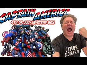 Marvel Legends Captain America 4th of July Mystery Box!