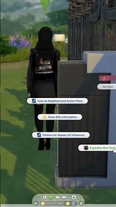 SPELL CASTER IN THE MAIL!? #thesims4 #sims4 #shorts