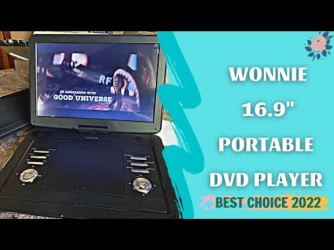 WONNIE 16.9" Portable DVD/CD Player with 14.1" Large Swivel Screen Review & Instructions Manual