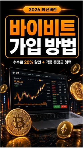 바이비트 가입방법 2026 코드 입력하고 수수료 할인받기