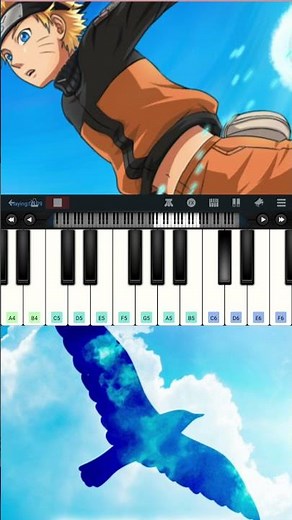 Blue Bird | Naruto Shippuden | Piano Tutorial