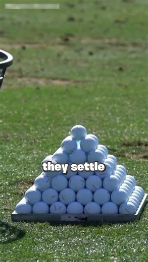 The MOST Satisfying Way to Stack Golf Balls! ⛳️✨