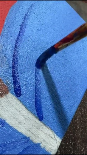 Easy way to paint a interior / acrylic painting ideas for beginners