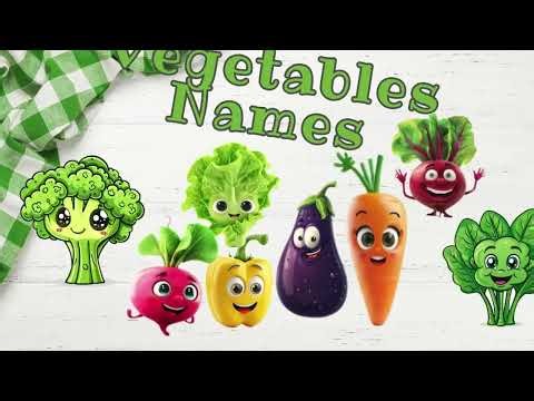 Vegetable Names | Vegetables Names in English | Vegetable Pictures | Learn Vegetables #vegetables
