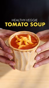 Here’s my Healthy Tomato Soup recipe with the goodness of veggies! 🥗❤️ During winters almost every single day we all have this delicious & wholesome soup which my mother prepares. It tastes so good! ❤️ Sometimes she would add chicken bone stock to enhance the nutrition value, if you are a non vegetarian you can do that too! It’s also perfect for kids who don’t consume veggies but love tomato soup! 😅 Do try it and let me know! ❤️ Detailed recipe is pinned in the comments 📌 | Your Food Lab