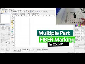 EzCad2 Tip: Multiple Part Marking with a Fiber Laser
