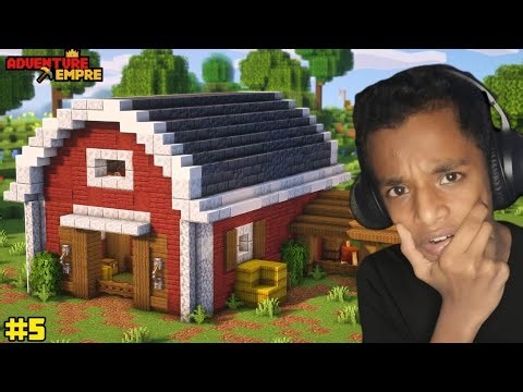 How I Built This REALISTIC Medieval Barn in Minecraft
