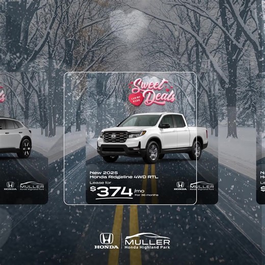 Get behind the wheel of your perfect Honda with exceptional lease offers and low financing rates. Act fast—these savings won’t stick around for long! >Shop Now | https://loom.ly/kcpRC_0 #SweetDeals | Muller Honda | Facebook