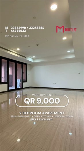 Multinet Properties on Instagram: "LIVE IN THIS AMAZING 2 BEDROOM APARTMENT IN THE PEARL 📍 Porto Arabia, The Pearl Qatar MONTHLY RENT: QR 9,000 (bills excluded) PROPERTY FEATURES: - 2 Master Bedrooms - Spacious Living Area - Open Equipped Kitchen - Laundry Room Book your viewing today! M: 33866990 | 33245384 T: 44355033 Ref. No.: MN_PL_0031 --- #luxuryapartments #residentialrealestate #residential #portoarabia #portoarabiadoha #portoarabiaqatar #portoarabialiving #portoarabiaapartment #thepearl