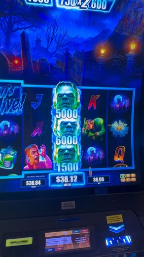 Frankenstein slot machine #kickapoo #luckyeaglecasino #luckyeagletx #casino