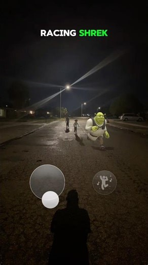 I didn’t know Shrek is that fast