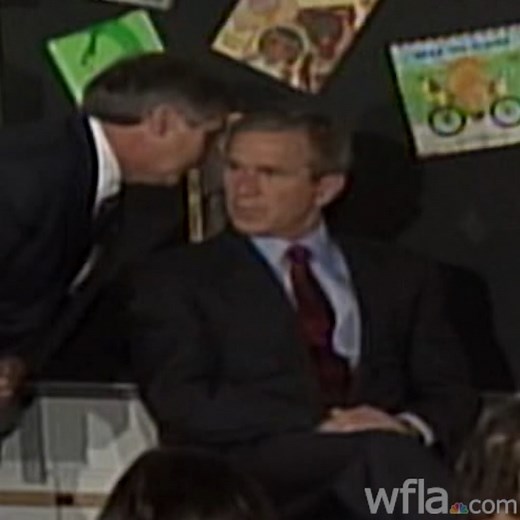 NEVER FORGET 🇺🇸❤ Today marks 21 years since the Sept. 11, 2001 terror attacks. President George W. Bush was sitting in a second-grade classroom at Emma E. Booker Elementary School in Sarasota when his chief of staff told him what happened. 8.wfla.com/3RQ9BaR | WFLA News Channel 8
