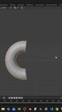 How to Bend Objects in Blender Easily and Quickly | Simple Deform (Bend Modifier) ​​Tutorial