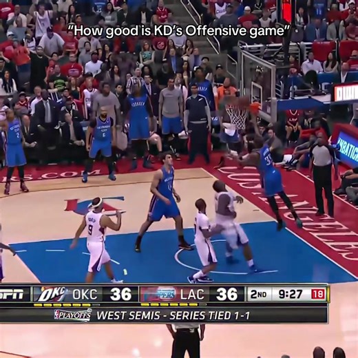 How good is KD’s offensive game?#kevindurant #basketball #nbaedits #fyp