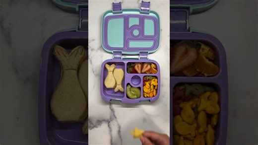 Lunchbox ideas | Mermaid lunch 🧜🏽‍♀️ #lunchbox #lunchboxideas #food #schoollunchideas #lunchbox