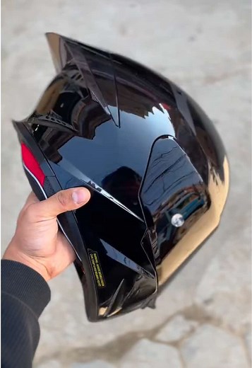 KYT TT-Revo Plain Black Helmet Available in Nepal