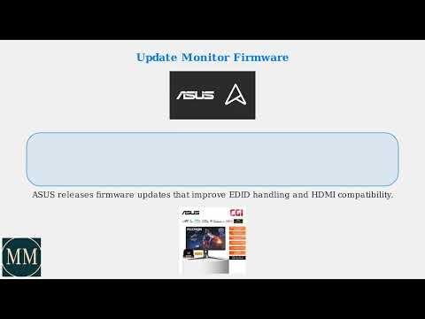 How to Fix ASUS Monitor Out of Range HDMI Error – Resolution/Refresh Rate & EDID