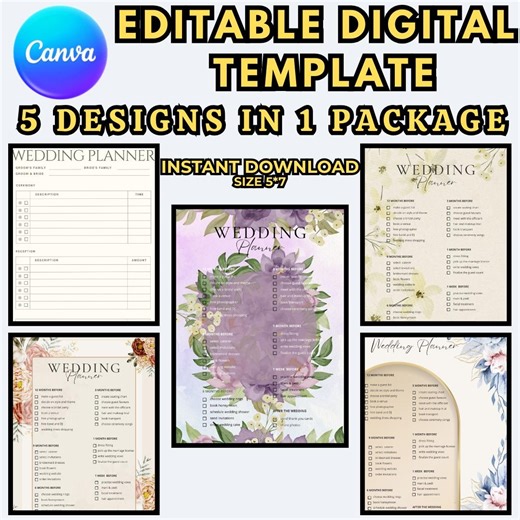 Editable Wedding Planner Spreadsheet - Budget, Checklist (digital Download) - Etsy Australia
