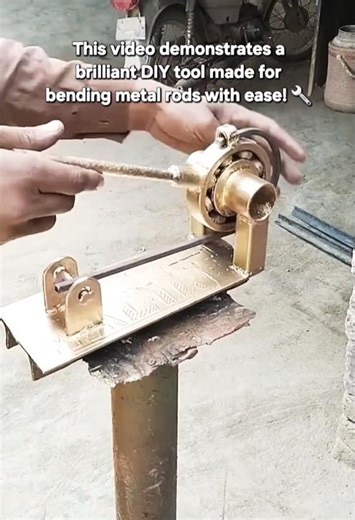 ​Amazing DIY Metal Bending Tool 🛠️