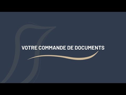 Votre commande de documents sur MY.JSS.fr