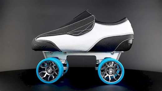 The Envy Speed/Jam boot just got an upgrade, now paired with our new Moonwalk wheels 🌀 US$549 Designed for indoor speed, jam, and shuffle, these wheels bring bright blue sparkled urethane and electroplated aluminum hubs that shine under UV light. USA: https://bont.com/collections/roller-speed-skates/products/envy-roller-skates 🌍 Other countries: https://global.bont.com/products/envy-roller-skates | Bont Roller Skates