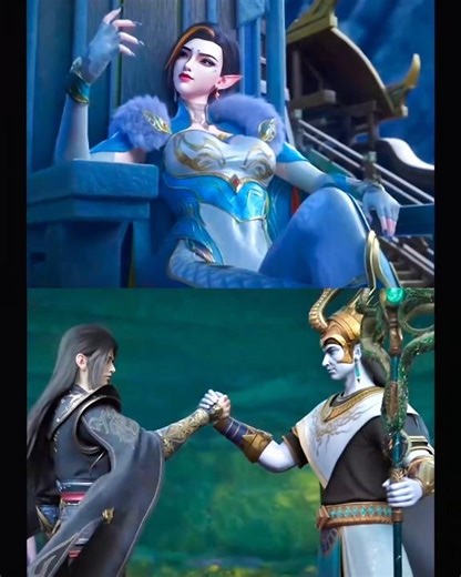 BTTH : Here the heaven demon phoenix tribe captured by XiaoYan's group☠️ #btth #donghua