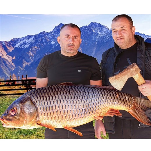 COOKING FISH in a CAULDRON in an OPEN FIRE! #chefcool #food #cooking #eatiing #delicious #reelsvideo #reelsfb #reelsviralfb #food | Chef Cool