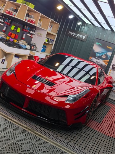 458 🕷 Prior design Thanks for premium coating service @goldenphoenixad #car #ferrari #ferrari458spider #priordesign #v8