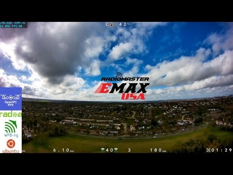 OpenIPC EMAX Wyvern Link 200mW Dev Test Flights Part 1