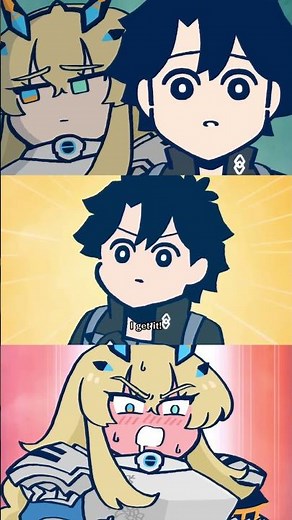 SHE COMPLETELY LOST IT! - FGO Fujimaru Doesn't Get It Clip #fate #fategrandorder #anime #shorts #fgo