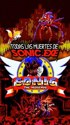 Las MUERTES mas BRUTALES de SONIC.EXE VERSION CREEPY😨 SØNIC #sonic #shorts #terror #roblox