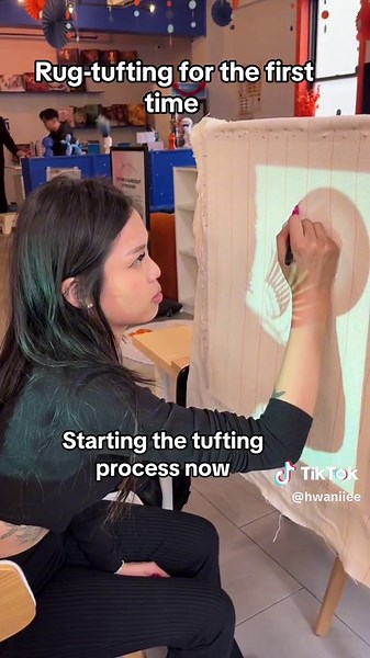 Tufting Gun Rug-Tufting Process