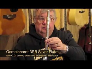 Gemeinhardt 3SB Conservatory Model Solid Silver Flute