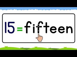 Fifteen Spelling 🔢 | Learn Spelling of Fifteen Number for Kids | Fifteen Number Name