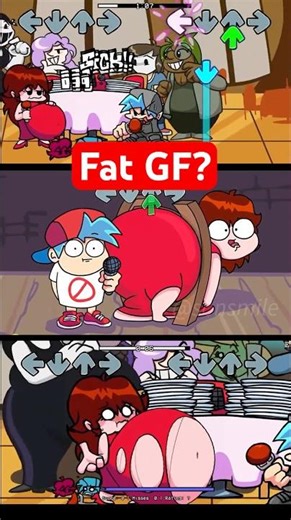 When GF eats too much - FNF Mod - Friday Night Funkin Mobile Game #fnf #fridaynightfunkingame