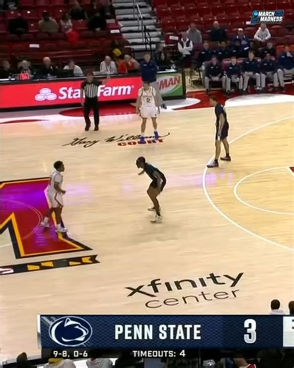 David Coit went OFF for Maryland today: 43 PTS 14-23 FG 9-15 3PT Second most points scored in a game in Terps history 🔥🐢 | March Madness Men's Basketball