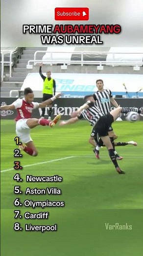 Prime Aubameyang Was Unreal