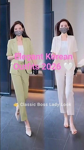 3 Elegant Korean Office Outfits Every Woman Needs in 2026 🤍