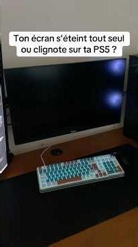 Voici comment régler le problème si ton écran s’éteint tout seul ou clignote sur ta ps5 #ps5 #gaming