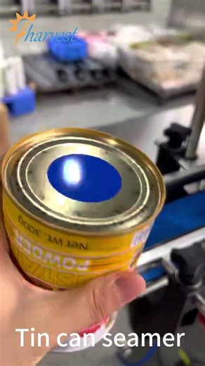 Automatic Can Seamer Machine for Can, Tin Lid Sealing Machine, Bottom Lid Closer Machine (2026 New)