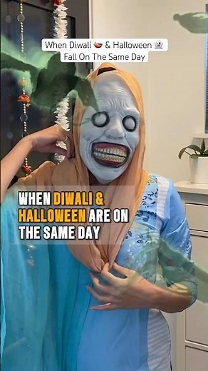 Diwali 🪔 & Halloween 🎃