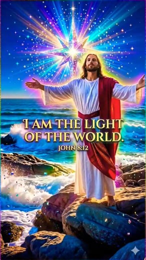 John 8:12 I Am The Light of the World #jesus #faith #love