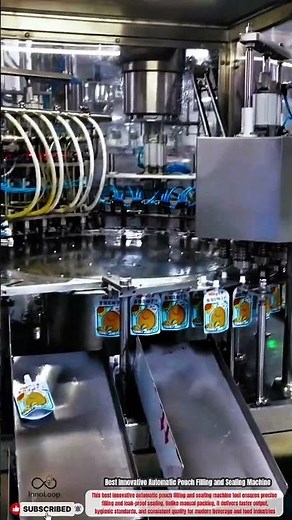 Best Innovative Automatic Pouch Filling and Sealing Machine