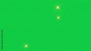 twinkle star green screen background video sparkle