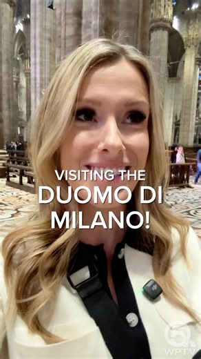 Our Italy adventures continue, and today we’re taking you inside the Duomo di Milano!⛪️🇮🇹 Work began here in the 1300s and wasn’t finished until the 1960s, taking almost 600 years to complete 🤯 This incredible showcase of detail and architecture is surely a site worth visiting. | WPTV