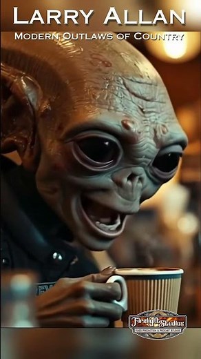 Outlaw Country Alien meets his dream girl.