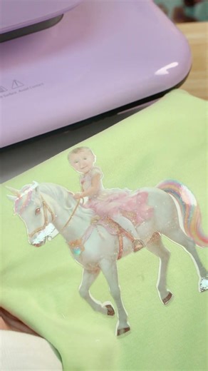 Make adorable baby onesies and bibs with the HTVRONT Auto Heat Press 2.👶✨