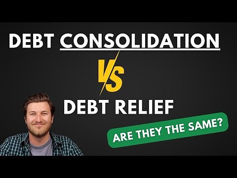 Debt Consolidation vs Debt Relief: Everything You Need to Know in 2025