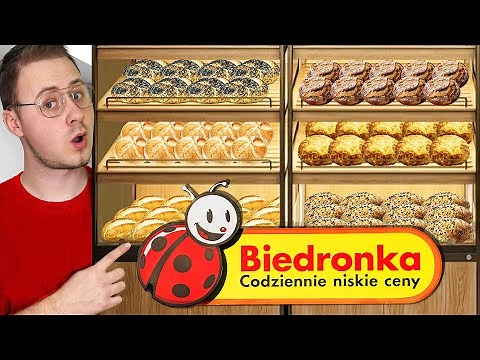 Zjedliśmy WSZYSTKIE BUŁKI z BIEDRONKI