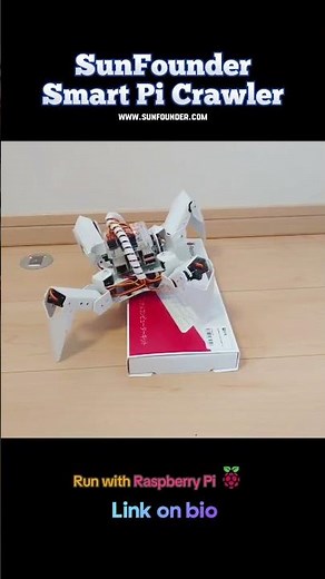 Build and Code Your Own AI Robot: The PiCrawler Experience #diy #raspberrypi #robotics #tech #geek